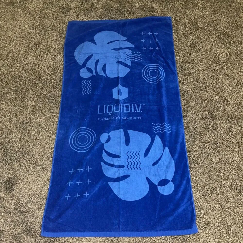 RARE Liquid I.V. Promotional Ambassador Beach Towel Giveaway Prize